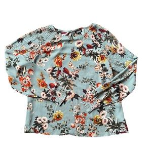 a.n.a - Used Floral Print Blouse - US12